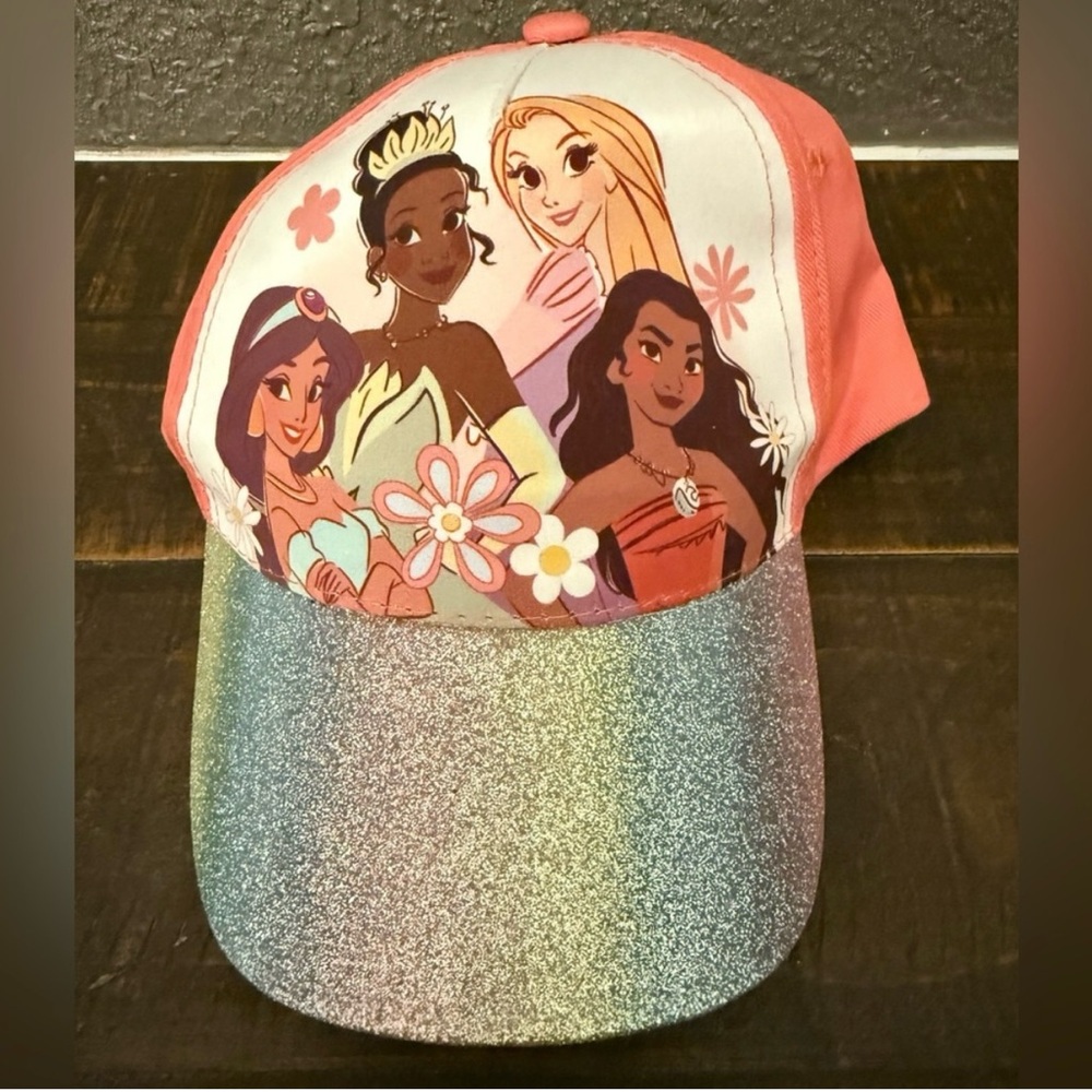 NEW Disney princess sparkle cap